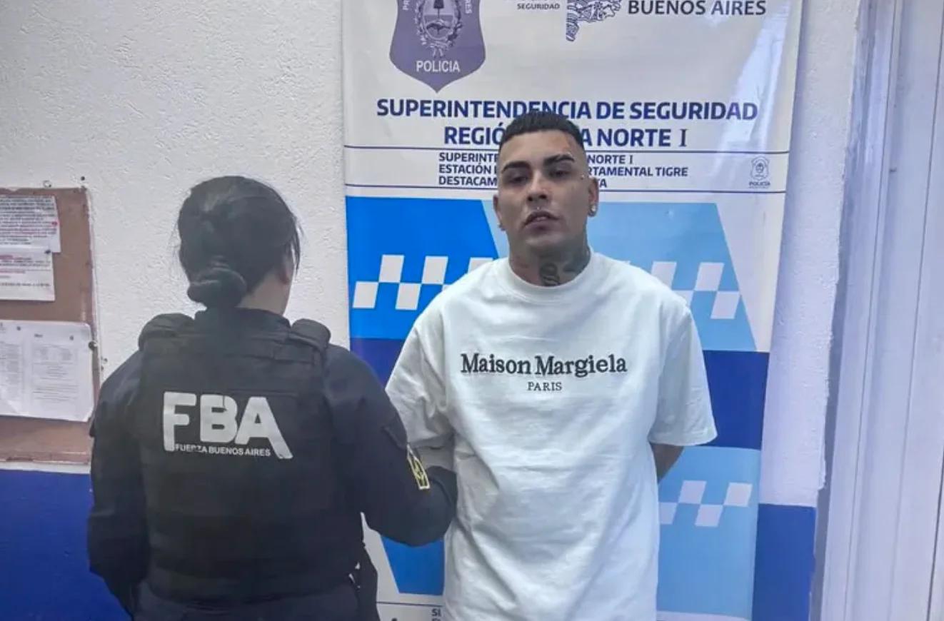 Callejero Fino detenido en Tigre: arma con numeración limada en su camioneta