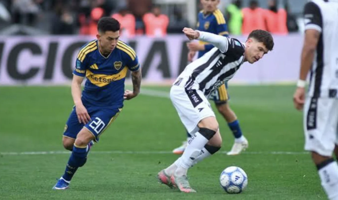 Gimnasia de Mendoza empató 2-2 con Boca en un partido vibrante y con polémica