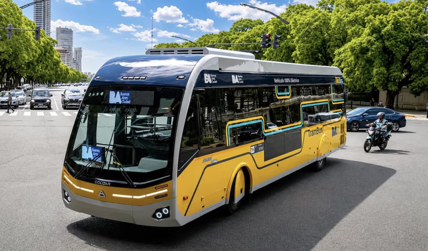 Trambus en Buenos Aires: cambiarán el sentido de 18 calles desde el martes