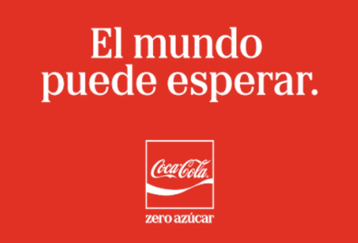 Coca-Cola lanza en Argentina la campaña "El mundo puede esperar"