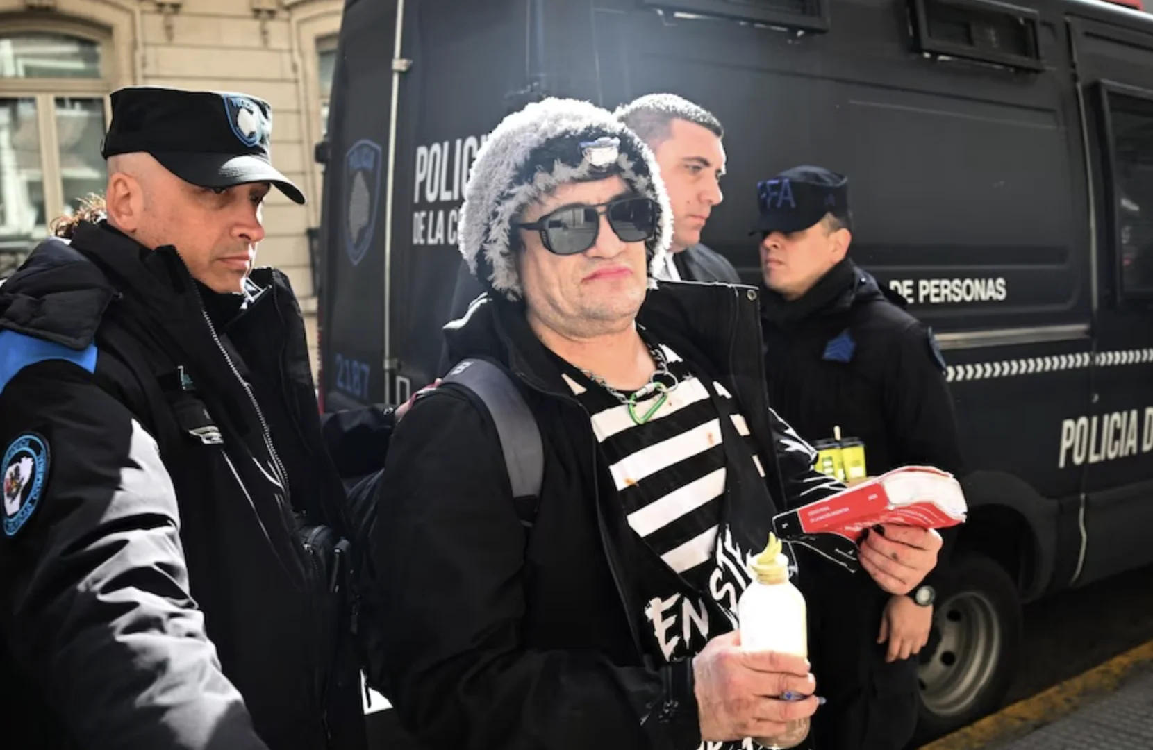 Pity Álvarez fue internado en el Hospital Tornú por una crisis hipertensiva