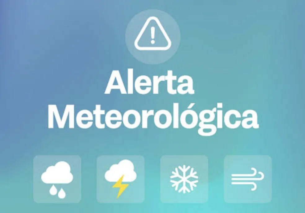 Alerta meteorológica en 17 provincias: tormentas, viento y nieve