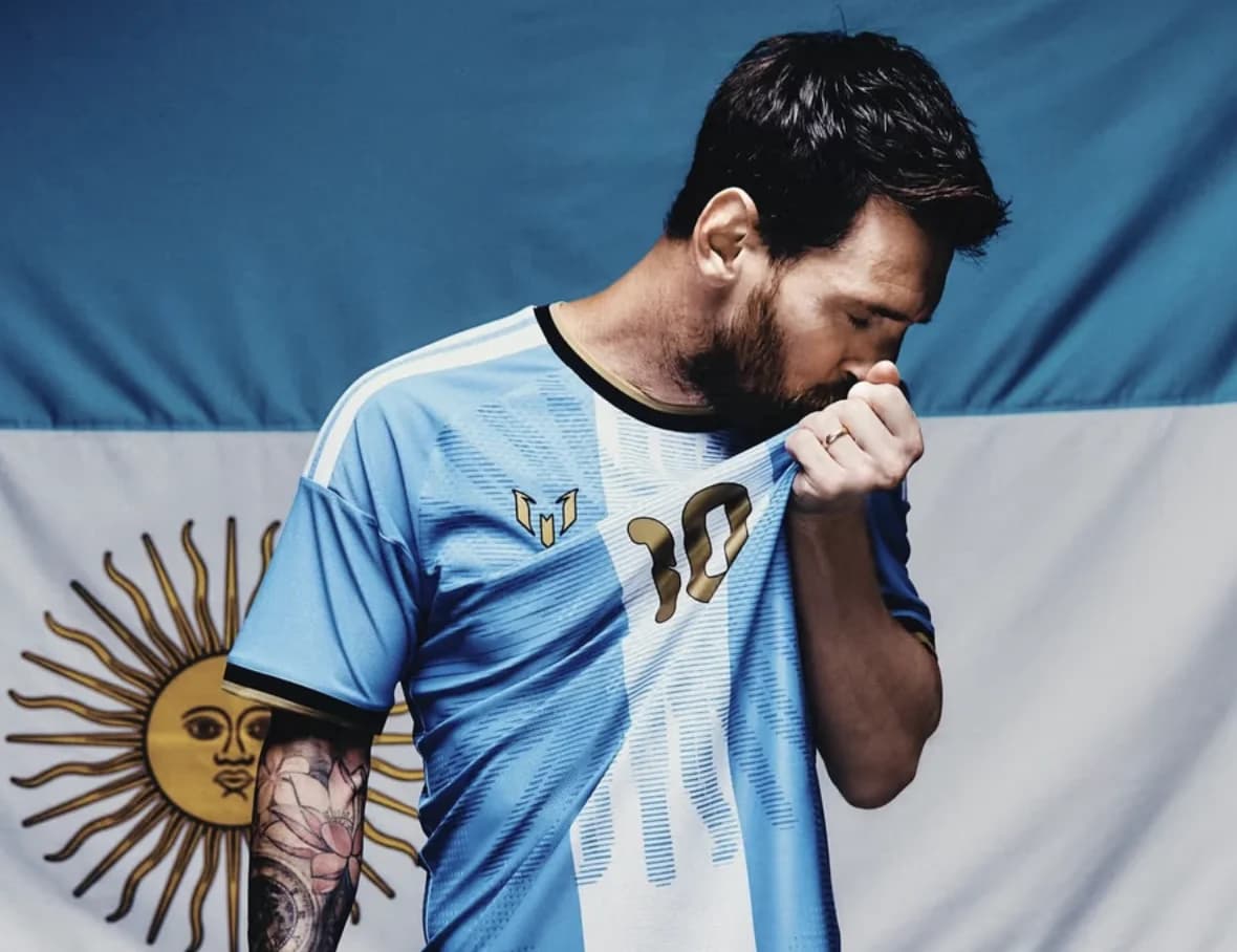 Así es la camiseta especial de Messi para su despedida de la Selección Argentina