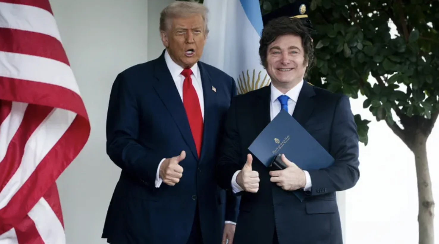 Milei saludó a Trump por el 4 de julio: "Faro de libertad en el Norte"